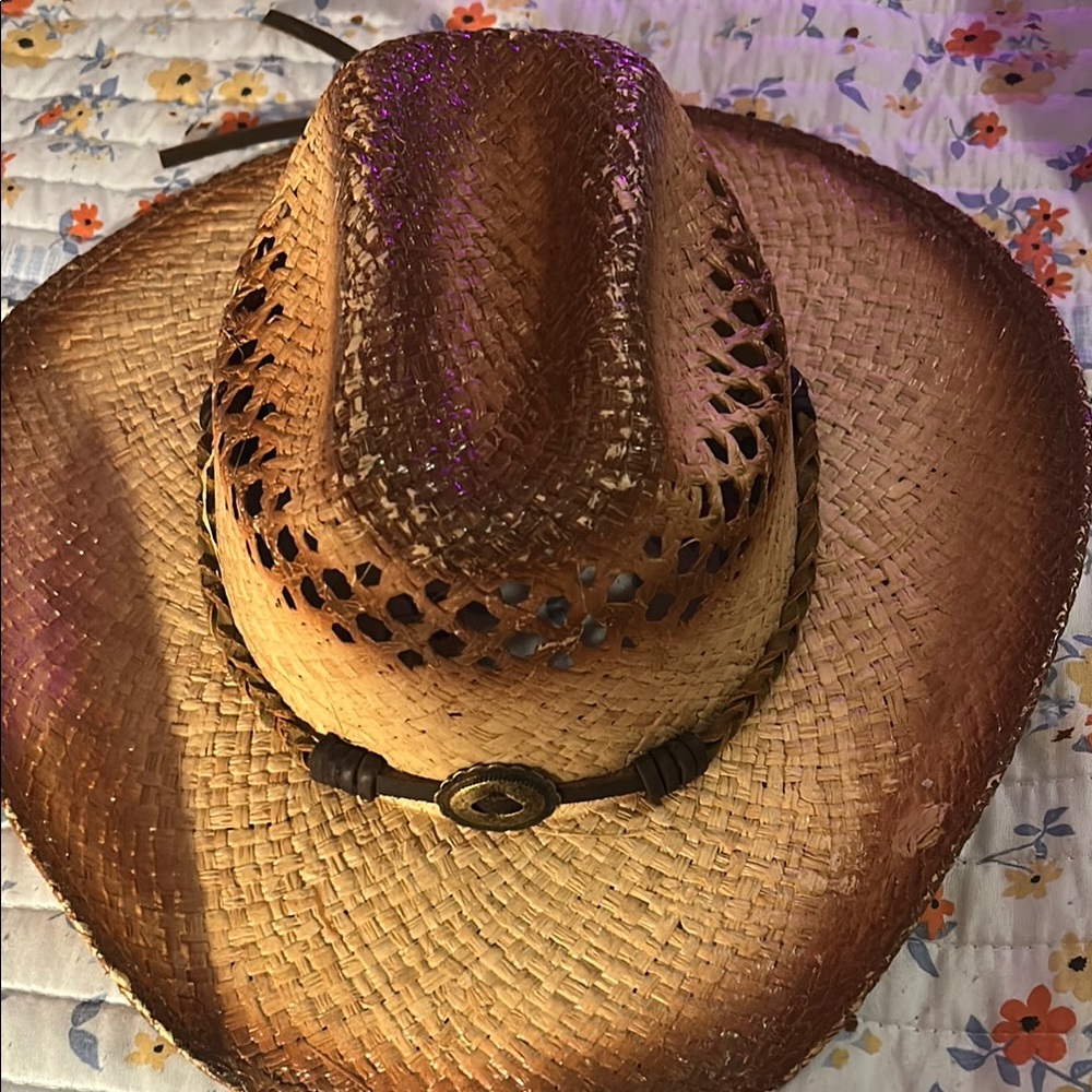 Stetson Tan Woven Hat with Braided Band